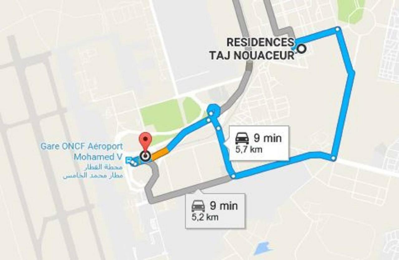 Short Stay Apartment Aeroport Casablanca Nouaceur Bagian luar foto